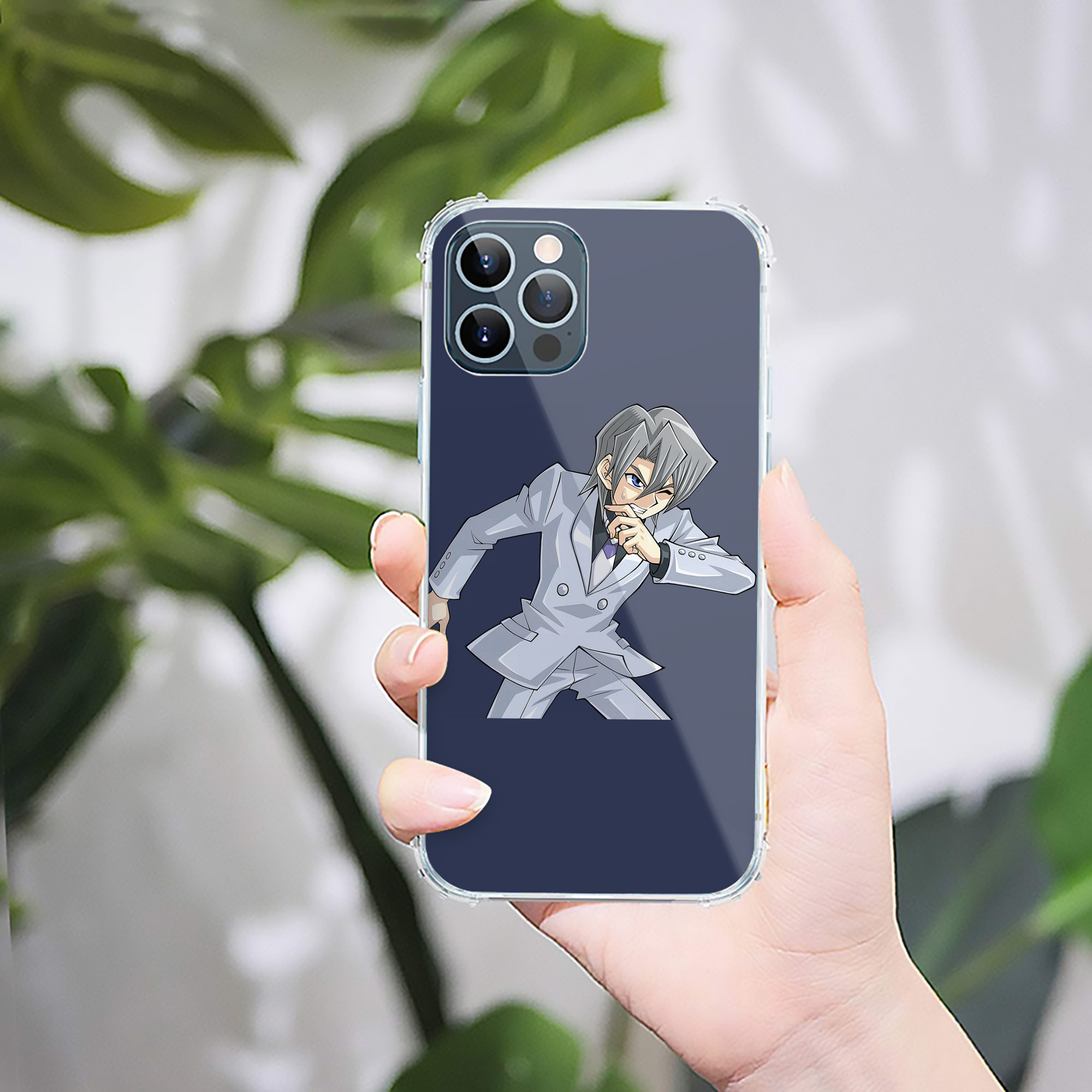 （画像用） 遊☆戯☆王 Yu-Gi-Oh! 【iPhone 12シリーズ対応】透明スマホケース（クリアソフトケース）